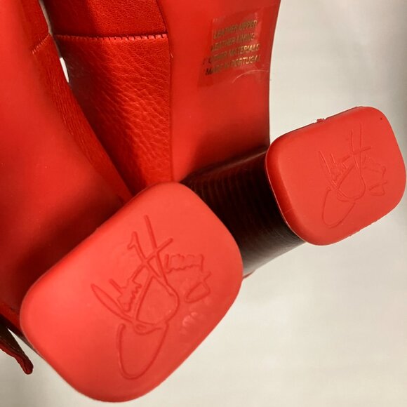 *BRAND NEW* Fluevog S/S 2014 Sopranos CAREY Mary Janes, Tomato Red, Size 9! HAWT - Picture 13 of 15